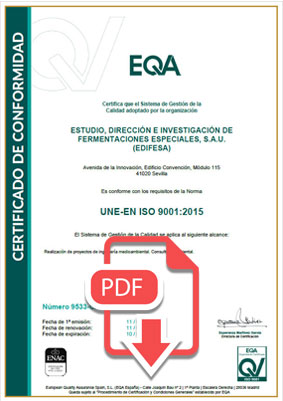 Certificados 9001 pdf Edifesa 2023
